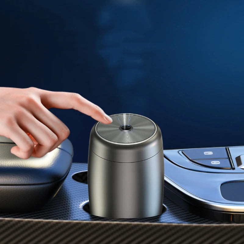 Waterless Car perfume diffuser machine battery powered Pure perfume aroma diffuser nebulizer diffuser for car