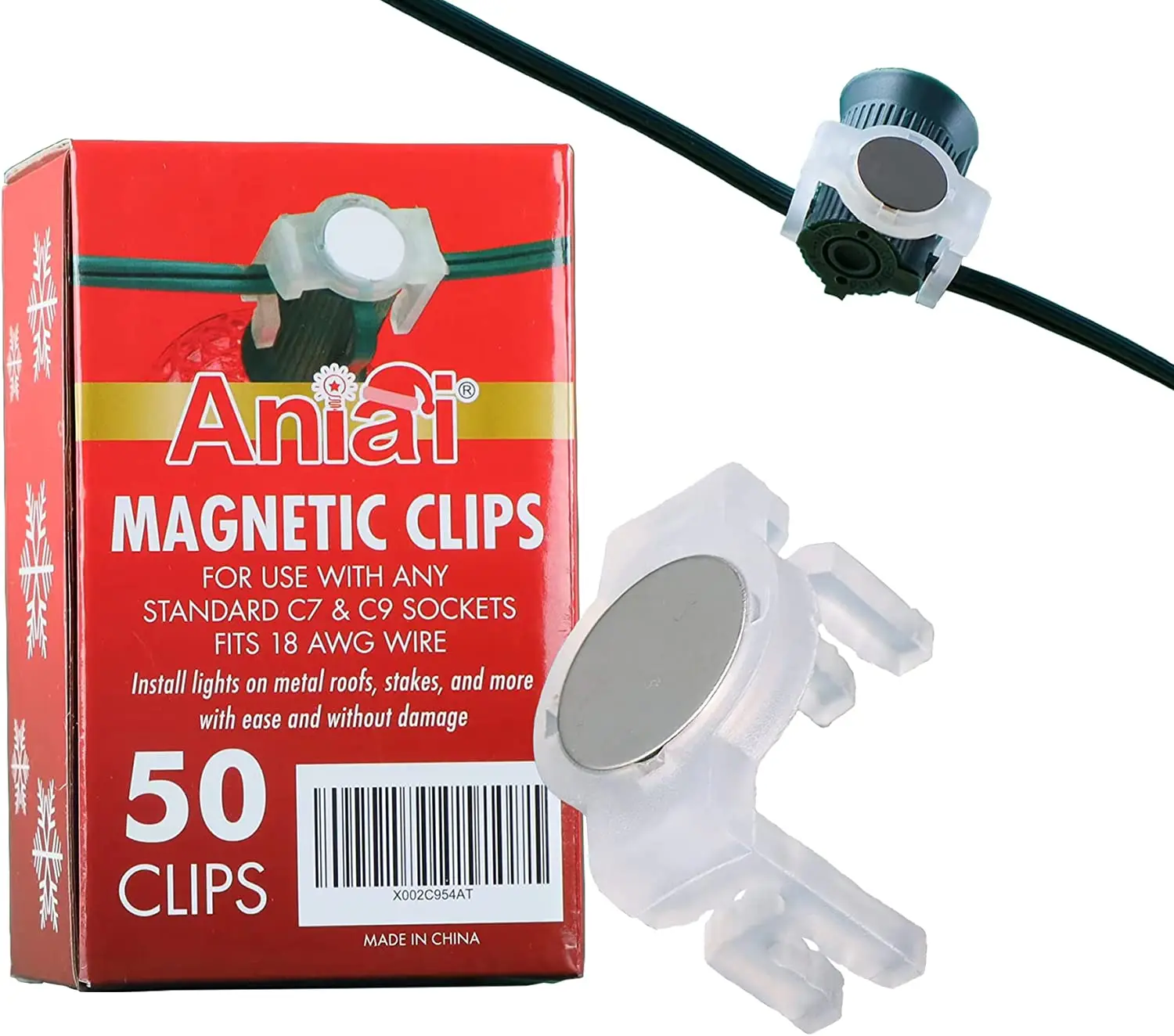 MSDS Лидер продаж пластиковые уличные прозрачные цветные магнитные зажимы