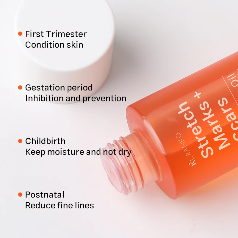 OEM Private Label Natural Stretch Mark Moisturizer Repair Oil Pregnancy Stretch Marks Scar Removal Female Skin Care Product