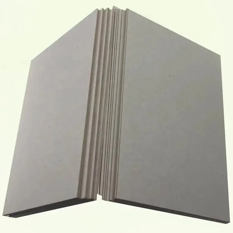 Top competitive Grey Board Paper 2 sides grey colour 2mm thickness