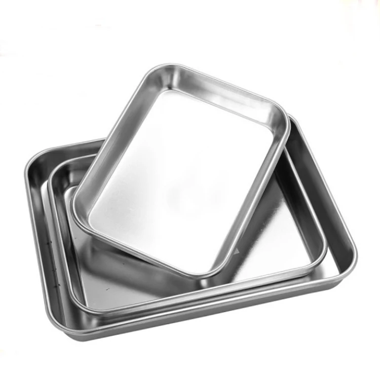 
Hot Sale High Quality Custom Logo Metal stainless steel medical Rolling Tray 