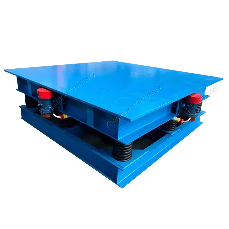 High efficiency vibration table concrete mould vibrating table for paver tile