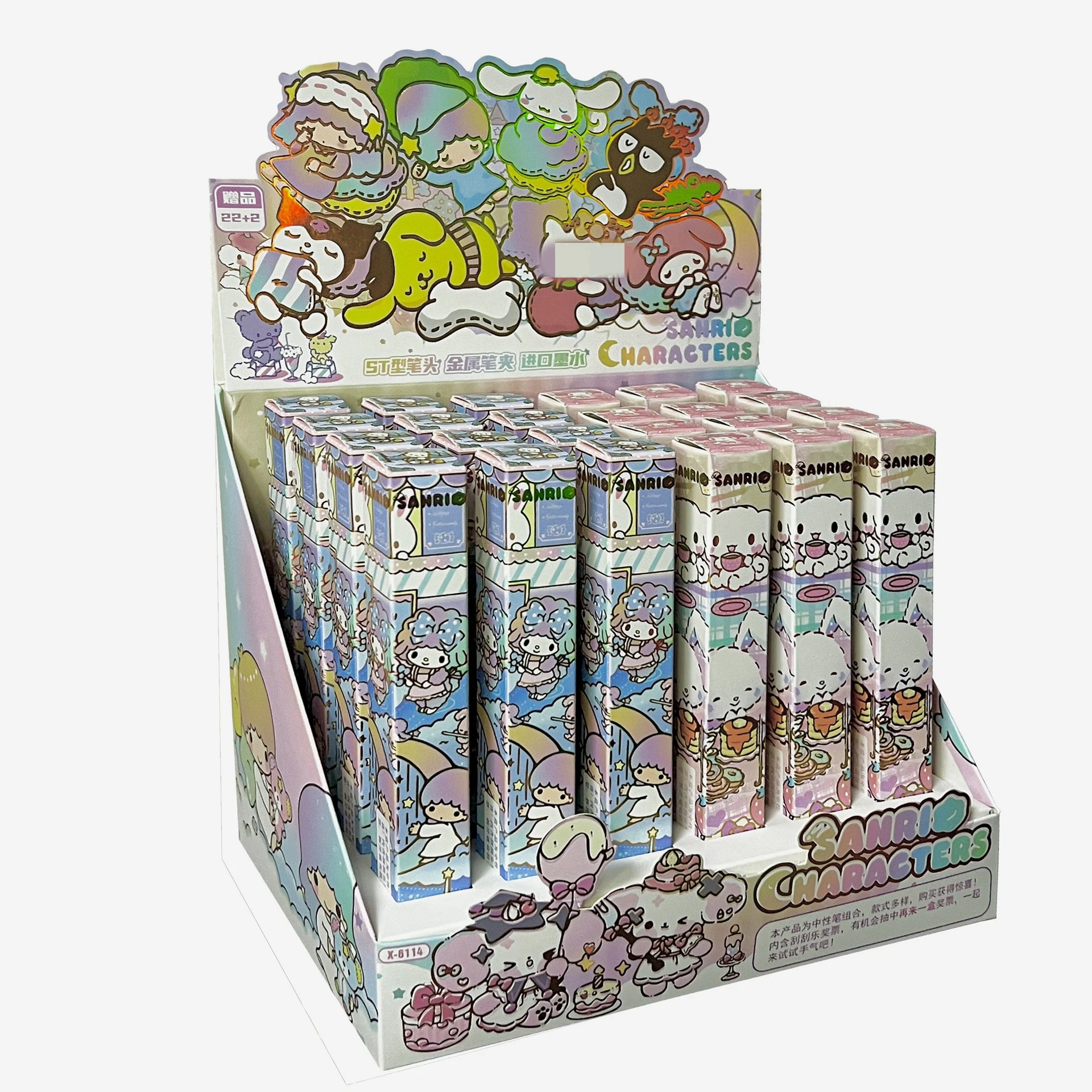 DHF999 New arrival anime pen blind box kawaii Kuromi Pochacco 0.5 gel pen surprise gift school office stationery wholesale