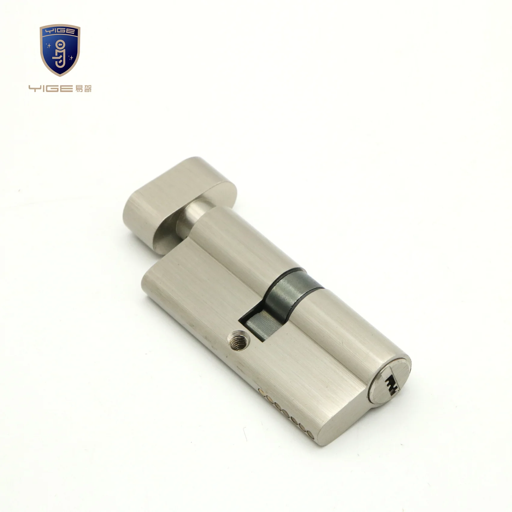 Sliver factory internal doors lock cylinder