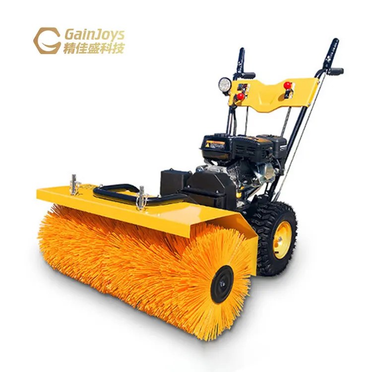 Gainjoys low price snow blower garden snow sweeper snowplough comb grass lawn carding machine price