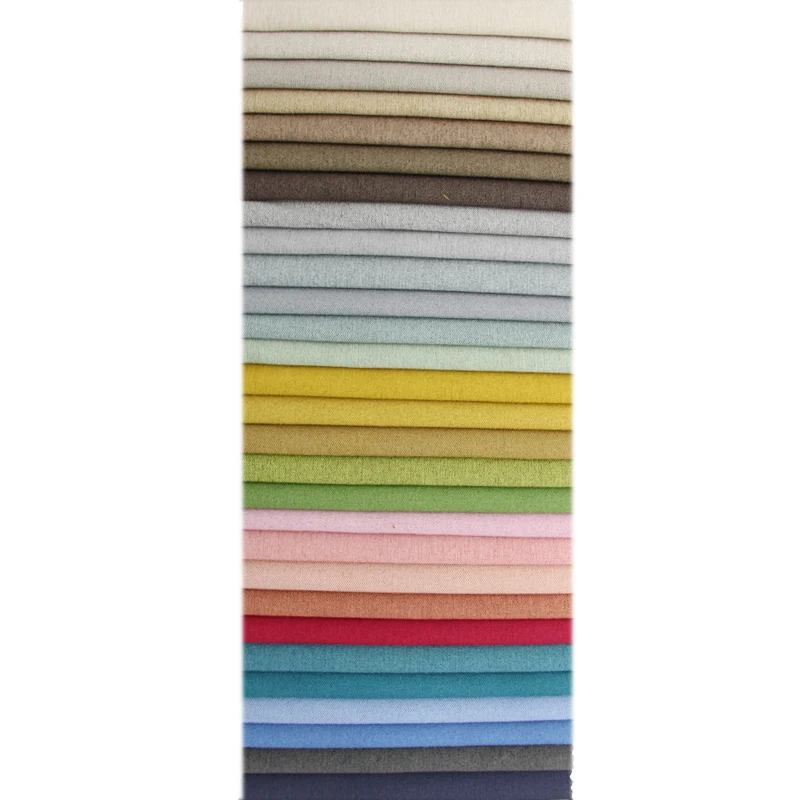 Mand textile wholesale customized modern polyester water repellent slub jute look upholstery fabric for outdoor furniture