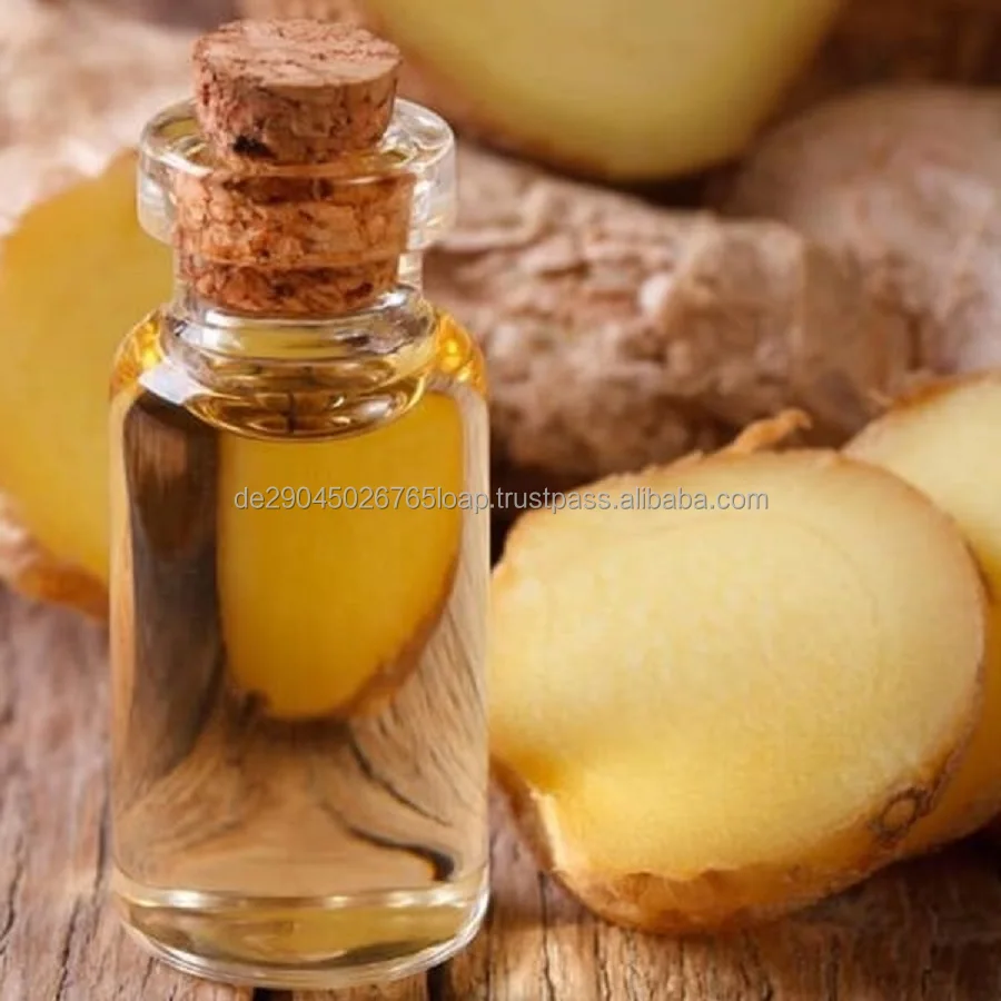 LIGHT YELLOW TO YELLOW LIQUID GINGER OIL TERPENELESS CAS Number: 8007-08-7 Food Grade, Kosher, Halal, EU Natural, US Natural