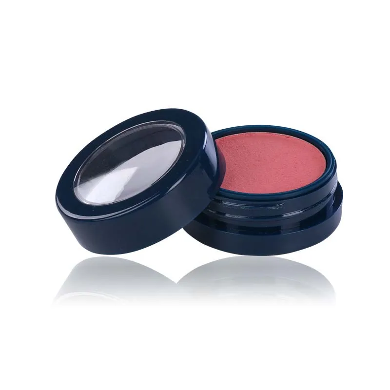 
New arrival round shape high pigment shinny Cheek Blusher cream Soft eyeshadow And Delicate mousse Makeup Blush Private label 