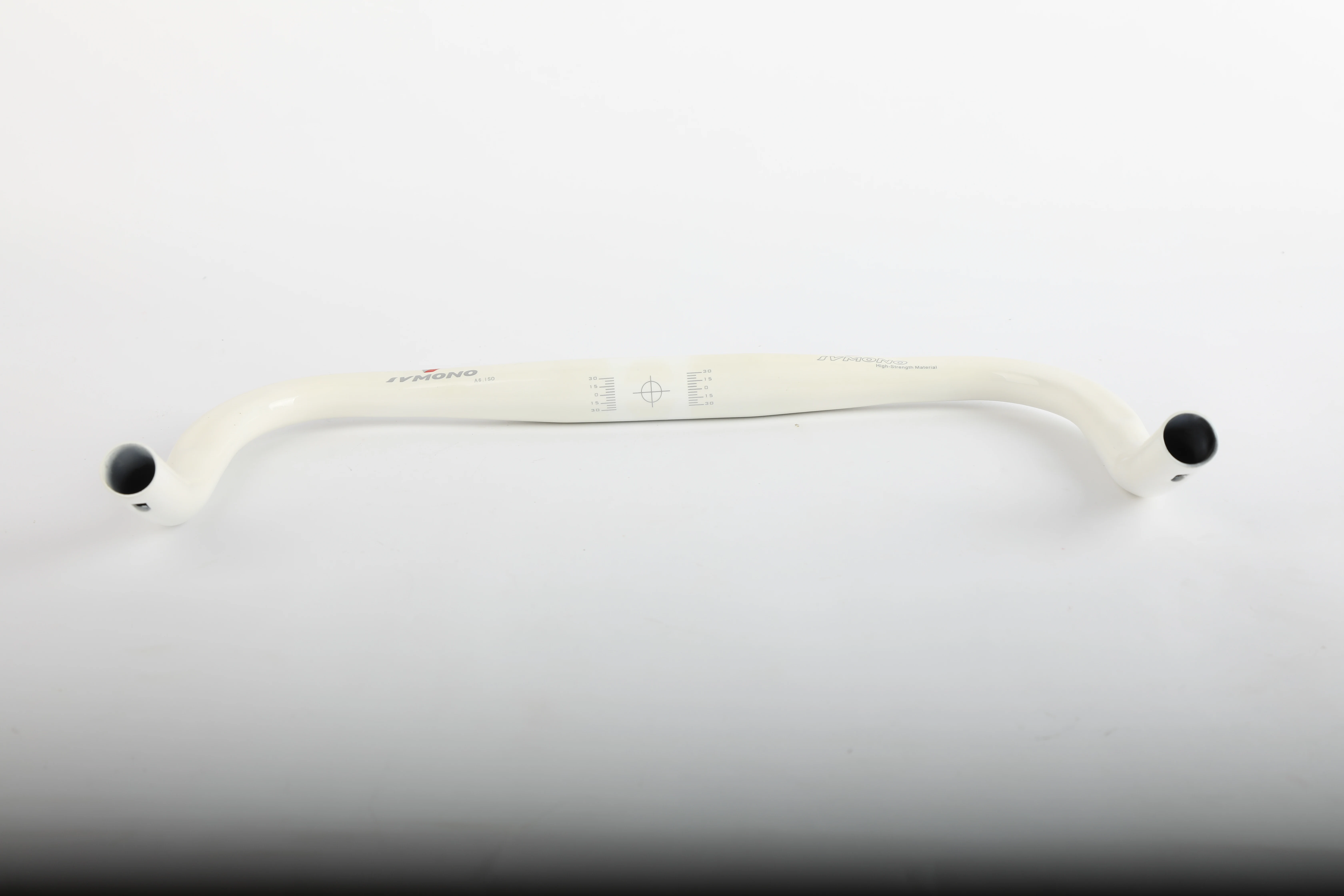 White Bicycle Handlebar Road Car Handle Bicycle Faucet Ultra-light Aluminum Alloy Broken Wind Bending Handle