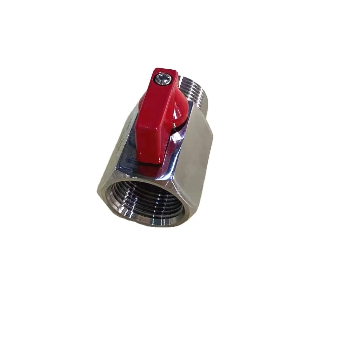 Good quality 1000 WOG NPT threaded ends reduce port 15mm stainless steel ss ball valve cast mini valve