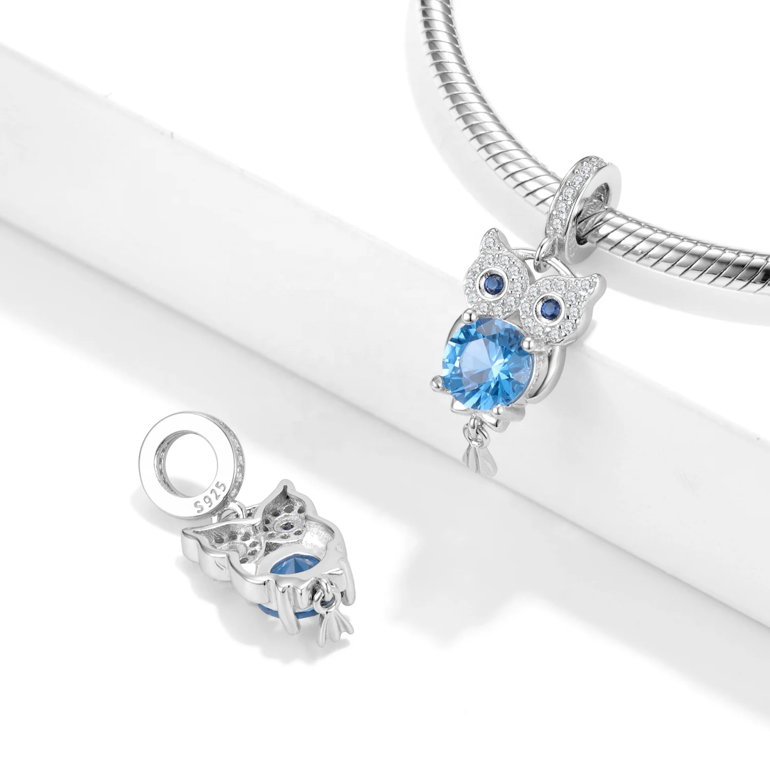 Halloween Themed Pendants Charms Evil Pumpkin Bat Skull 925 Silver Fine Pendant Fit Original Bracelet Jewelry custom logo Charm