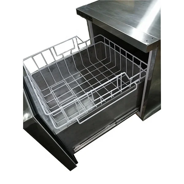 Offroad Fridge Boat Kitchen Refrigerator Car Truck Bus Caravan DC Cool Box Stainless Steel Portable Mini Solar Drawer Fridge