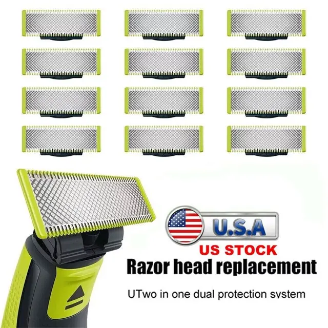 Single edge razor beard trimmer adjustable men shave blades for OneBlade 360 Blade Replacement Blades