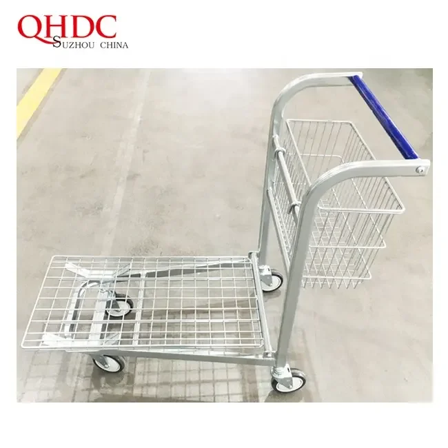 Heavy Duty Transport Trolley 500kg Warehouse Trolley Cargo Trolley