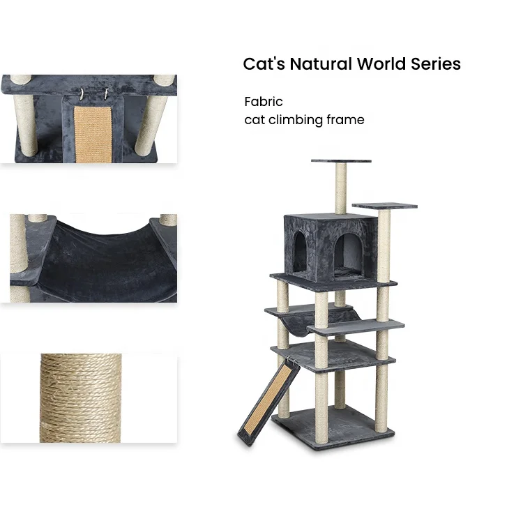 2021 Горячая Распродажа, высокое качество, Кондо для кошек в виде башни Мейн-енота