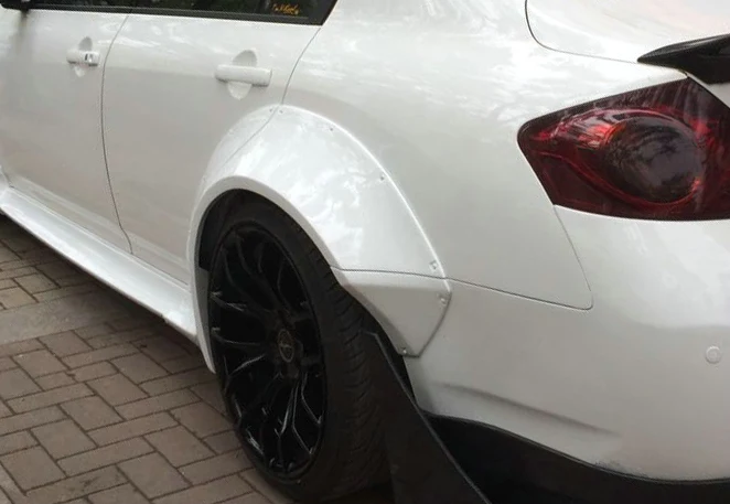  Стекловолокно для Infiniti G37 TP стиль широкополосный комплект заднего
