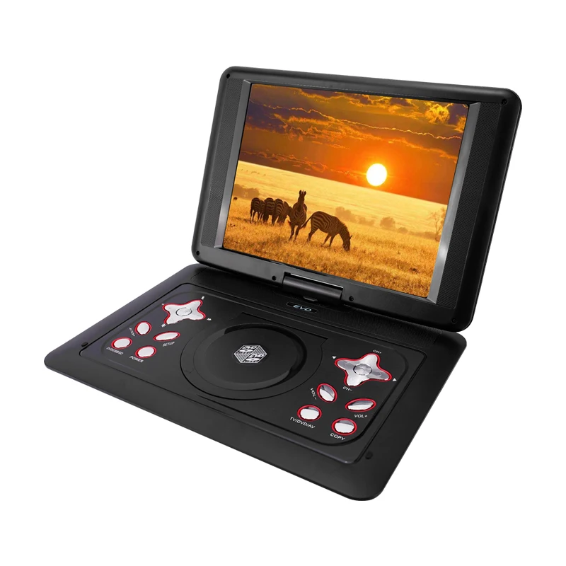 Tntstar TNT-298 2021 дешевые супер тонкий EVD портативный dvd-плеер с экраном игры