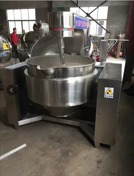 
Gas /Electrical heating Planetary Stirrer Type Cooking Kettle 