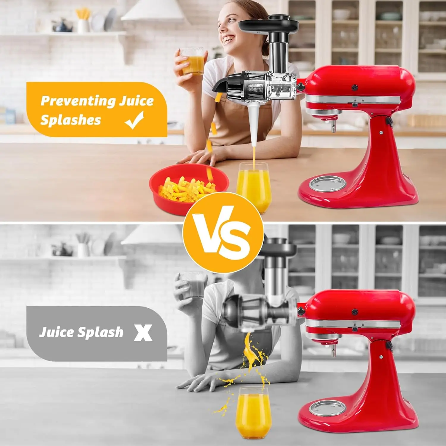Kitchen blender accessories suitable for all models of KitchenAid vertical mixers