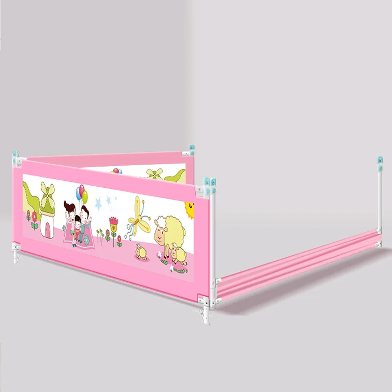 Adjustable Height Bybi Bed Rail For Toddlers, Portable Child Bed Rail Guard For Baby/