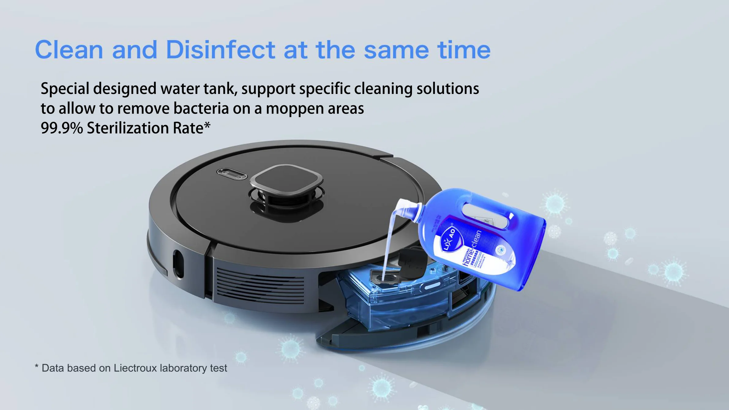Liectroux G7 Laser self emptying  robot vacuum cleaner  with self-emptying dustbin for home cleaning