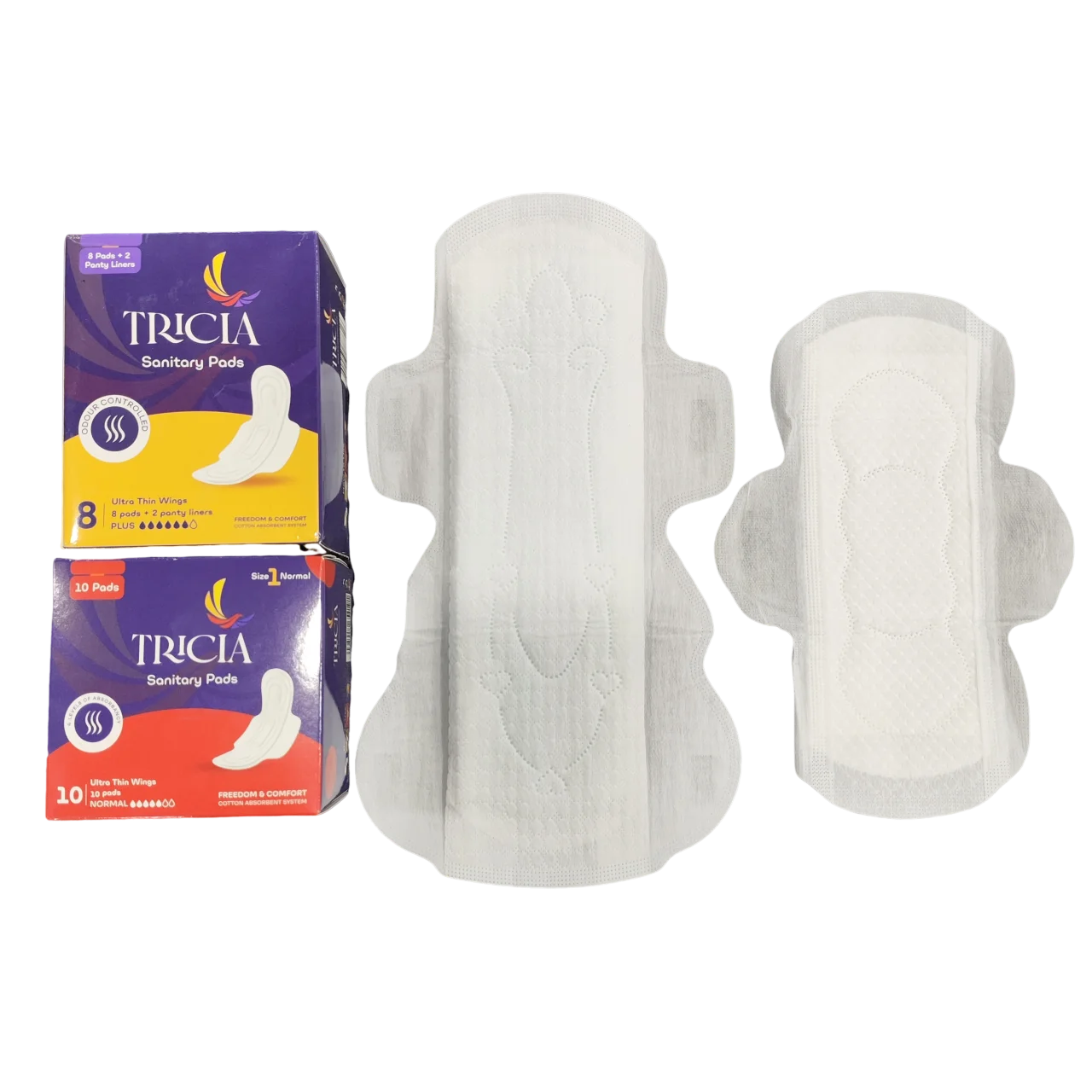 Customize Box Packing Disposable Period Panty Sanitary Napkin Pads Women Feminine Biodegradable Periods Product