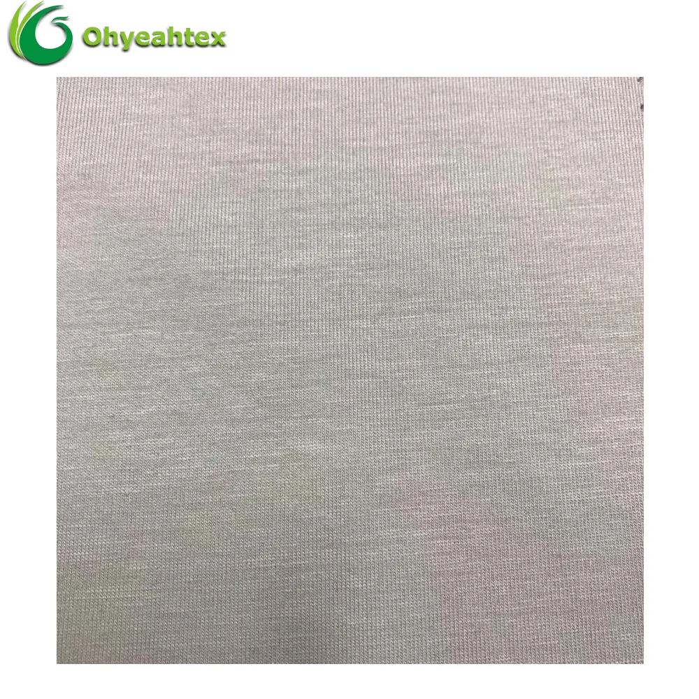 Eco-friendly Comfortable Knit Organic Cotton Bamboo Fabric For Underwear