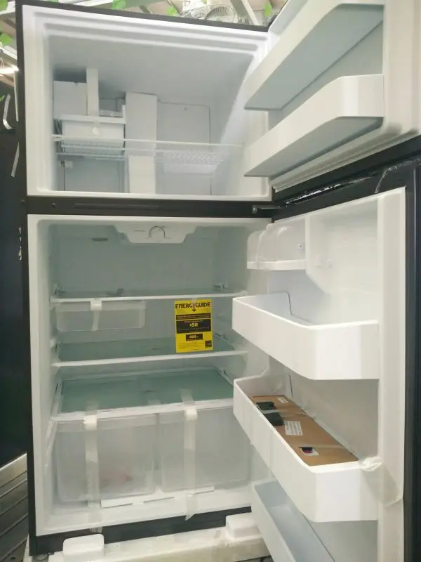 21 Cu. Ft Double Door Top Freezer Refrigerators 110V OEM For Home Use Fridge