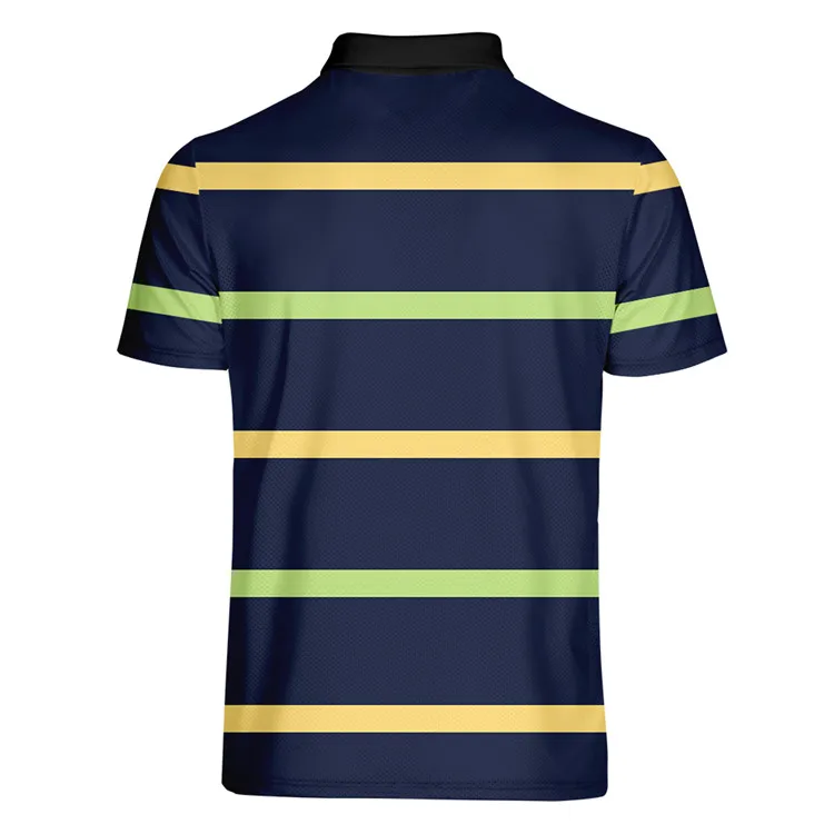 Striped Polo Shirt Men 2021 Summer Cotton Men's Polo Shirt Male Short Sleeve Casual Shirt Mens
