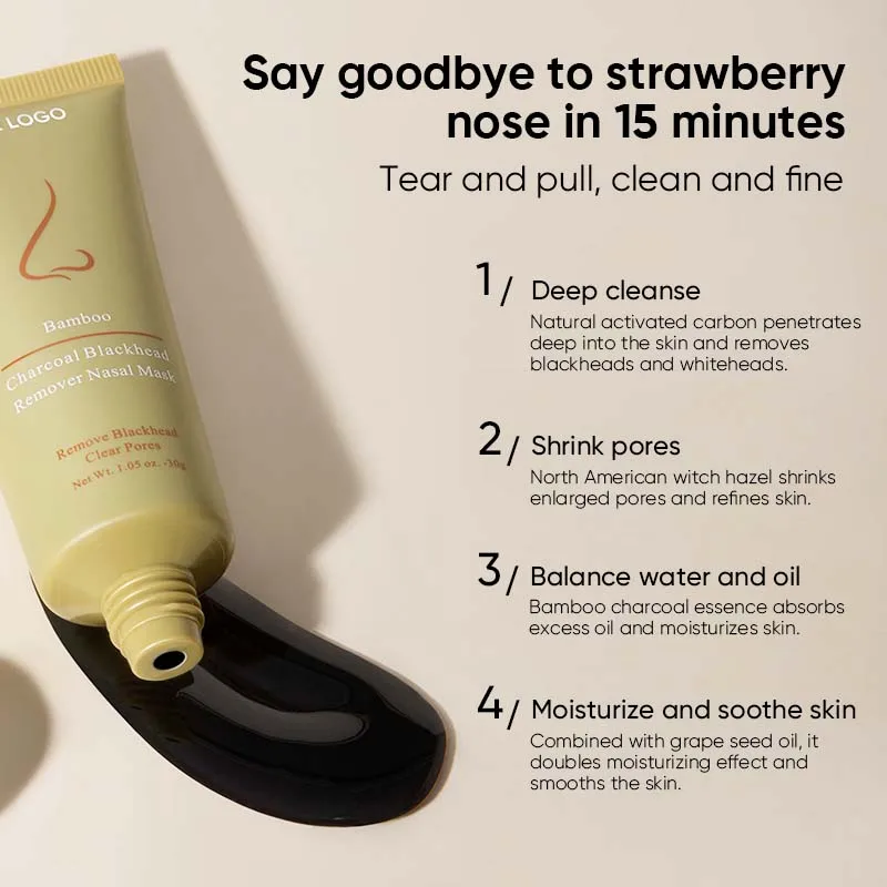 Full face available skin care acne blemishies pimples blackheads deep clean nose mask black mask beauty products black mask face