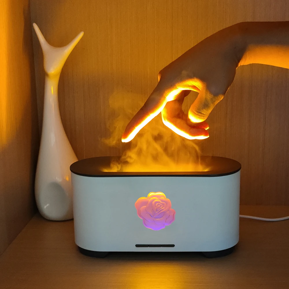 Professional OEM Custom Home Air Aroma Essential Oil Humidifier Diffuser with LED Night Light