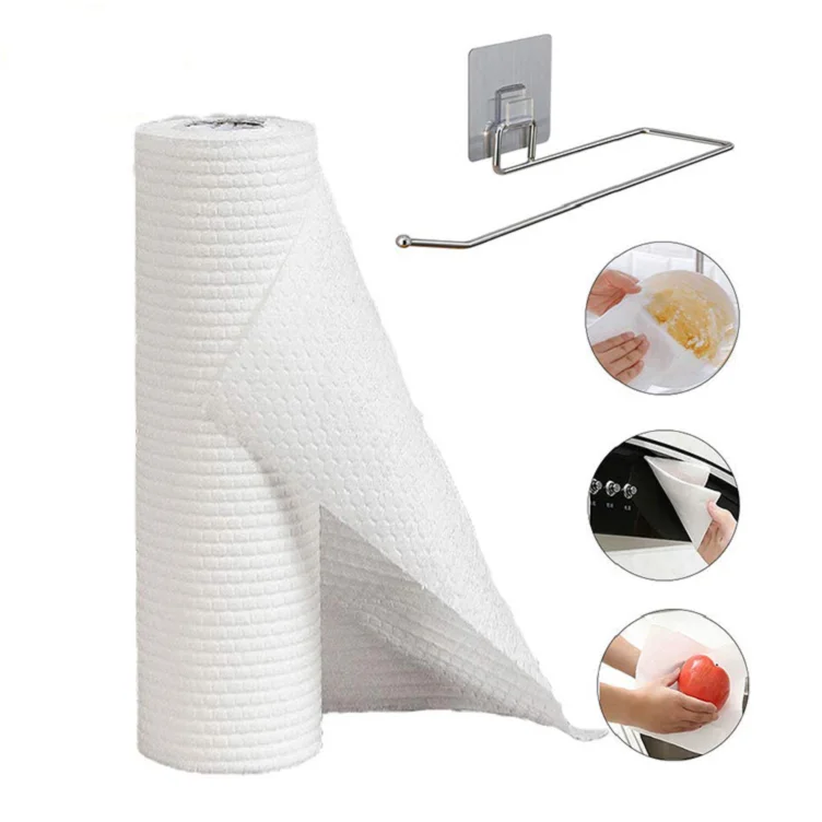 Одноразовая кухонная тряпка от производителя, одноразовая Нетканая тарелка, стул, скатерть