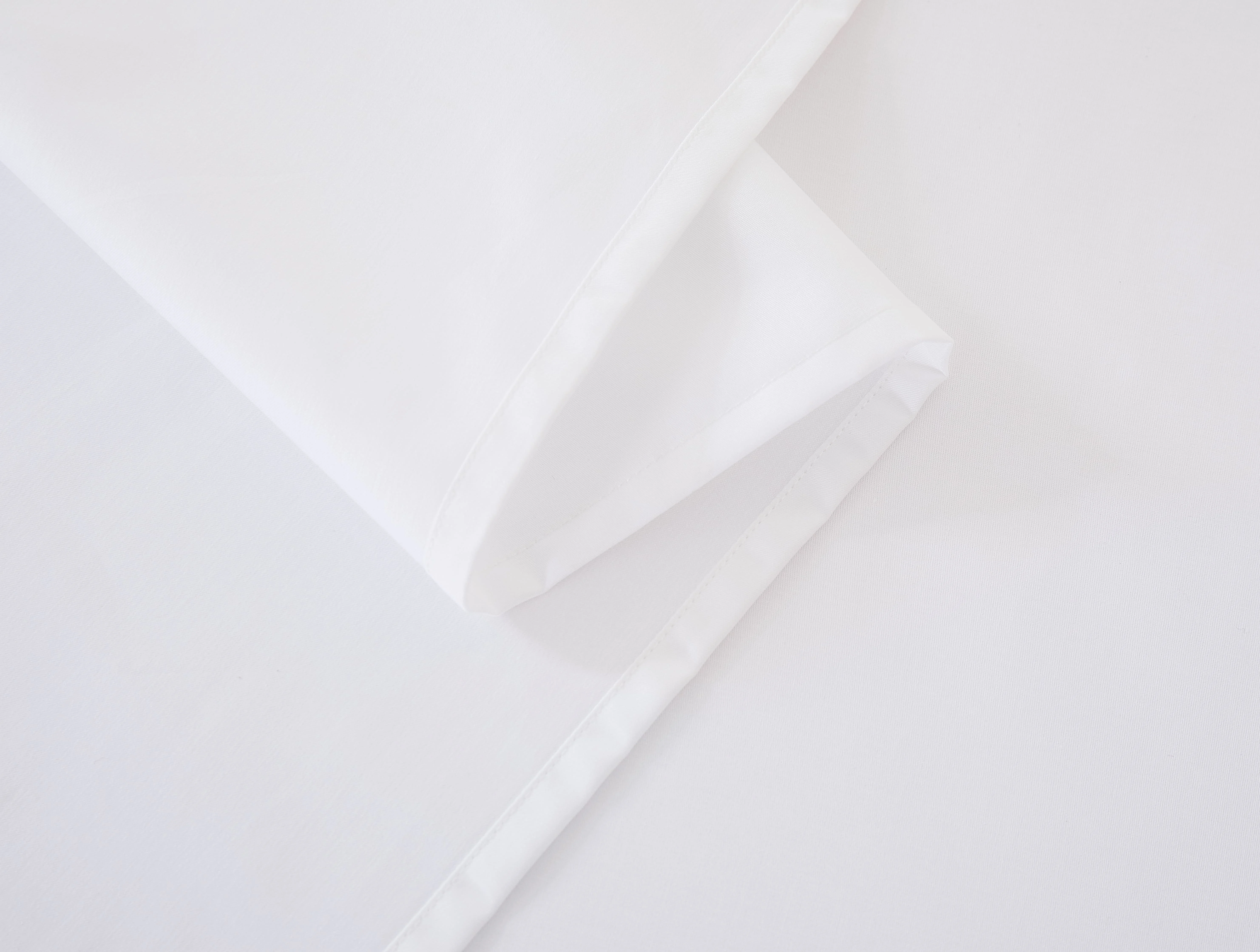 Luxury T250 Star Hotel Linen 100% Cotton Hotel Bed Linen Duvet Cover & Pillow Case Sets Plain White Bed Sheet For Home Use