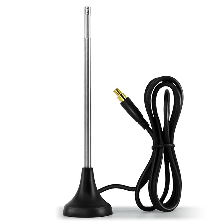
Durable Indoor Watch Local Tv Freely 2-3 dBi Digital Tv Antenna With Magnetic Base 