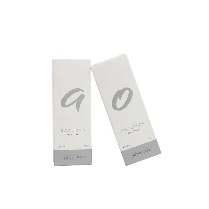 Custom Folding Lotion Bottle Set 3d Boxes 2 oz 120ml Cosmetic Packaging Paper Cardboard  Gift box