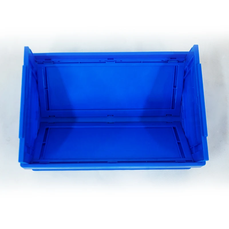 plastic crates folding stackable turnover box