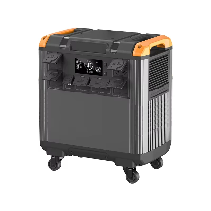 3000W 5376Wh LiFePO4 Battery Portable Power Station with Pure Sine Wave for Large Appliance Backup and Home Power Supply