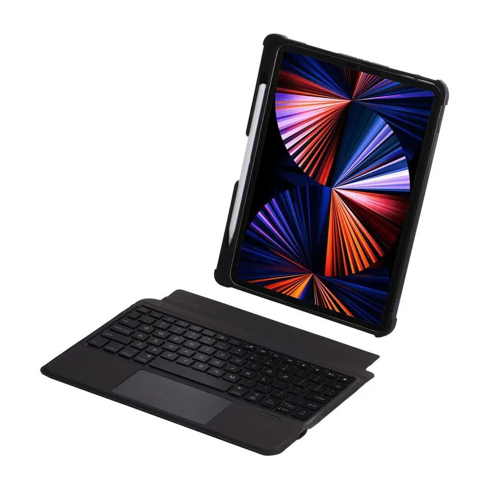 Wireless Detachable backlit Keyboard pencil holder Cover for iPad 10.2 10.5 Air 3 4 5 10.9 10th Touchpad Case for pro 11