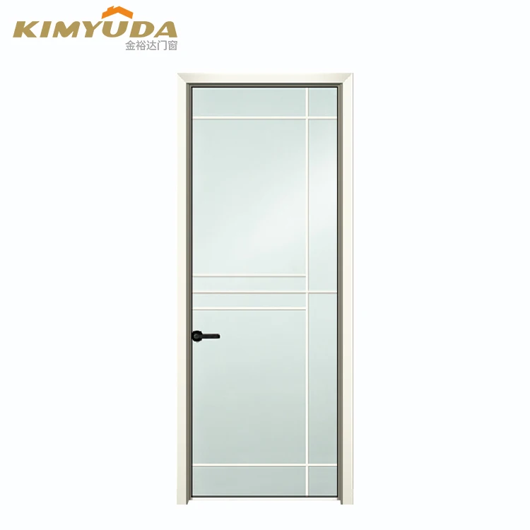 JYD Customized Size Aluminium Toilet Door Aluminium Hinged Doors Other Swing Doors For Sale
