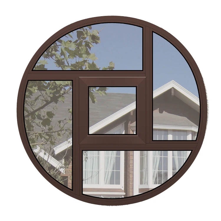 
circular aluminum windows french metal motor window 