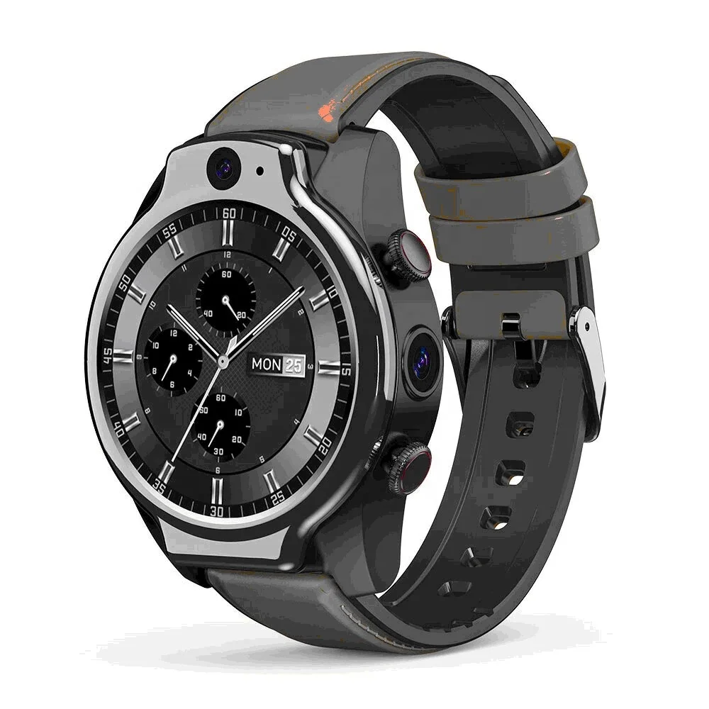 LEM14 gps smart watch Men Women Android IOS Waterproof Heart Rate Tracker Blood Pressure Oxygen Sport smart watch with camera