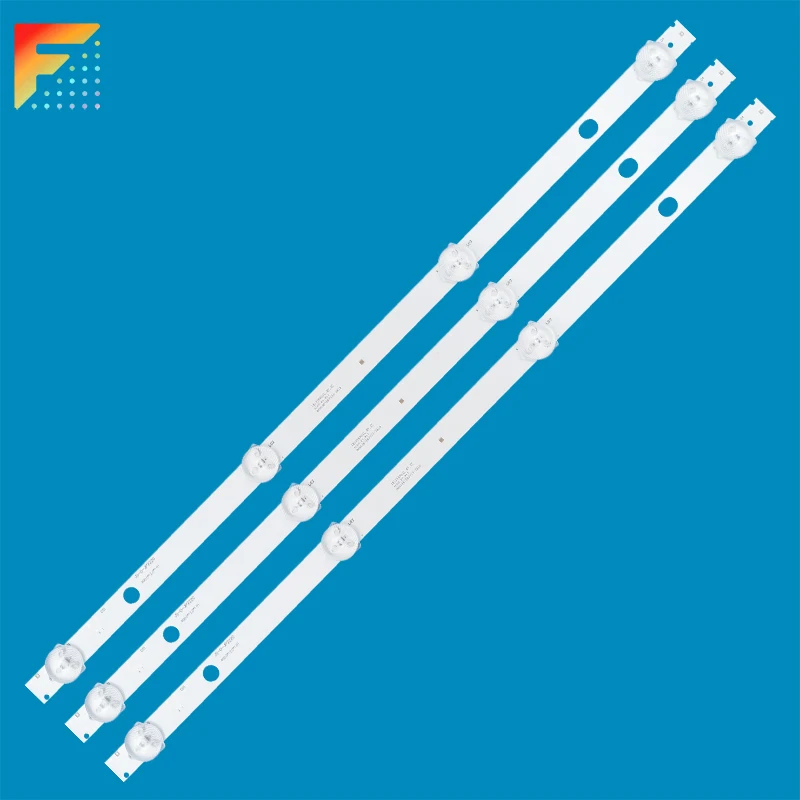 Tiras LED Para TV JS-D-JP2220-041EC(51209)E22F2000 4 LED Backlight Strip Replacement For 32 Inch Universal LCD TV 400MM 6V 3PCS