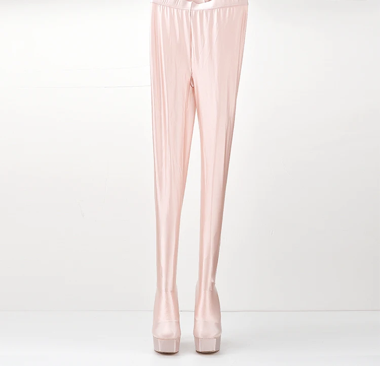 Ladies supper high heel over knee boots fashion trousers legging booties shoes for women