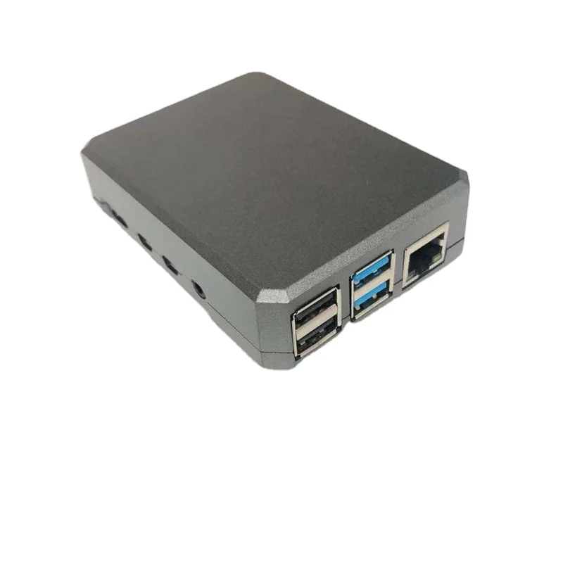 Корпус Raspberry Pi 4B из алюминиевого сплава с пассивным тепловыделением корпус 4-го поколения