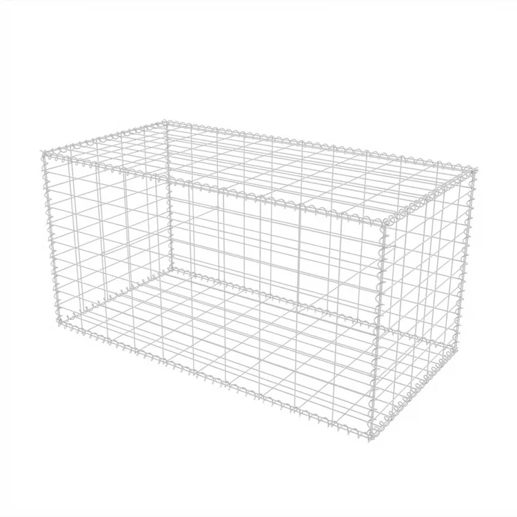  60x80mm/80x100mm Factory direct strengthened PVC/galvanized gabion wire