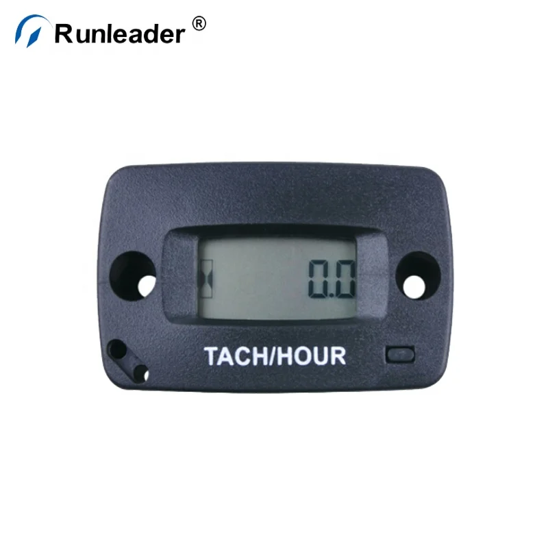 digital Tach Hour Meter Tachometer RPM Display For Motorcycle Electric Motors marine