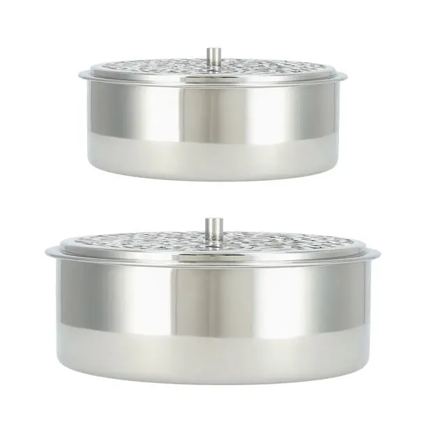 Handmade Decorative Food Serving Hot Pots For Hotel And Home Stainless Steel Casseroles Server Hotpot
