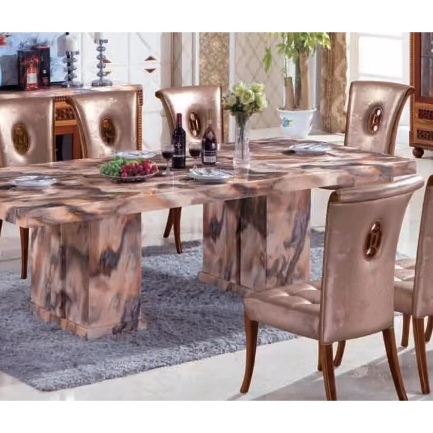 Good Quality Cheap European Style Antique Dining Room Table Classic Luxury Furniture Dinner Table