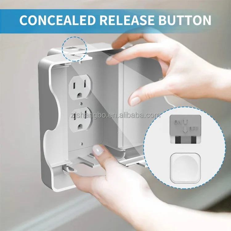 Wholesale High Quality Baby-proof Electrical Outlet Plug Cover ABS Plastic Socket Cover for Child Safety