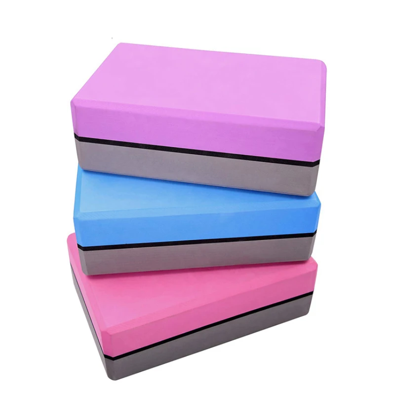 Factory Directly Eco Friendly 3x6x9 Inch OEM Custom High Density EVA Foam Yoga Block With Logo